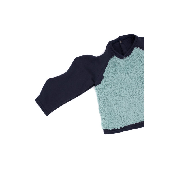 Sudadera bebe cocodrilo azul celeste Sudadera bebe cocodrilo azul celeste