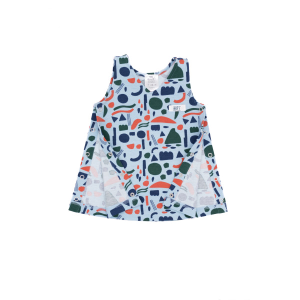 Pichi algodón orgánico geometrías