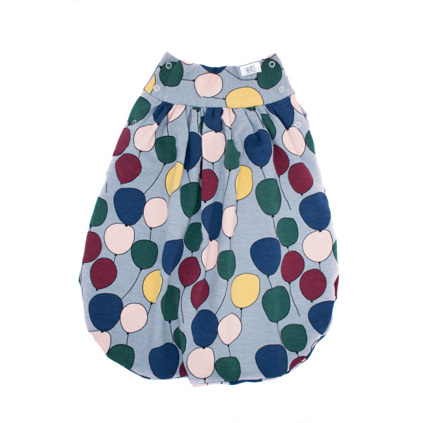Pantalón saco punto chandal de algodón orgánico globos colores Pantalón saco punto chandal de algodón orgánico globos colores